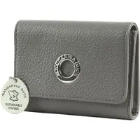 Mandarina Duck Leren Portemonnee Mellow Leather Wallet December Sky Grijs