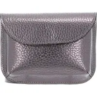 Vanzetti Leren Gordeltas Glitter Radiance Belt & Belt Bag Gun Metal Taupe