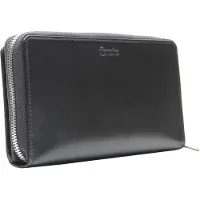Esquire Portemonnee New Silk Wallet Black Zwart