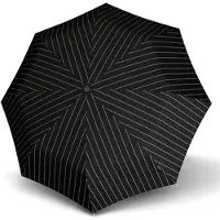 Knirps Paraplu T.200 Medium Duomatic Gatsby Black Zwart Veelkleurig