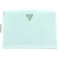 GUESS Toilettas Top Zip Cosmetic Bag Mint Mintgroen