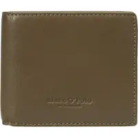 Marc O'Polo Leren Portemonnee Tom Combi Wallet Dark Brown Donkerbruin