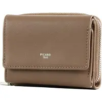 PICARD Leren Portemonnee Bingo Small Wallet Hazel Taupe