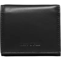 Marc O'Polo Leren Portemonnee Judis Combi Wallet Black Zwart