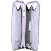 Esquire Leer portemonnee Viktoria Zip Around Wallet Lilac