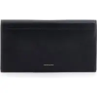 GUESS Leren Identiteitskaarthoesje Wallet Travel Black Zwart