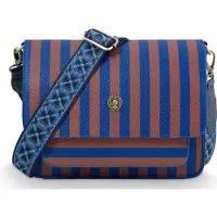 Pip studio Schoudertas Fenna Cross Body Bag Medium Stripe Blue
