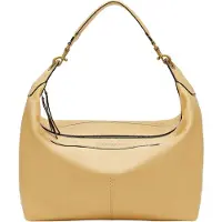 Liebeskind berlin Schoudertas Liza Hobo Bag Champagne Lichtgeel