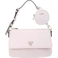 GUESS Schoudertas Eco Gemma Top Zip Shoulder Bag Powder Pink Roze