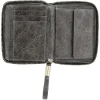 PICARD Portemonnee Basket 1 Zip Wallet Black Zwart