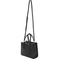 Jost Leren Schoudertas Arva Hand Bag Black Zwart