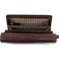 Bruno Banani Leer portemonnee Lavato Wallet with Flap Brown bruine
