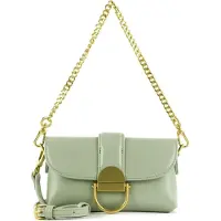 Seidenfelt Manufaktur Gordeltas Avondtas SFM244 Beltbag Shy Blue / Gold Blauw Grijs