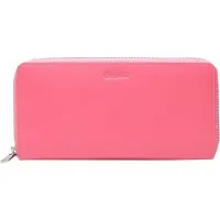 Esquire Leren Portemonnee Viktoria Zip Around Wallet Salmon Roze