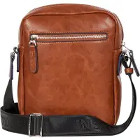 U.S. POLO ASSN. schoudertas Cambridge Crossbody Bag Tan bruine