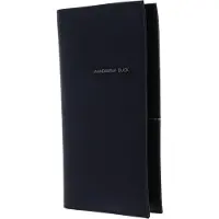 Mandarina Duck Kaarthoes Detroit Leather Card Holder Navy Blauw