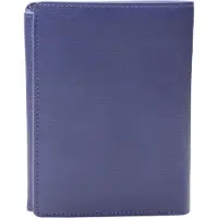 Esquire Leren Portemonnee Peru Wallet Night Blue Blauw