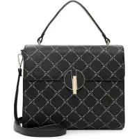 Tamaris Schoudertas Handtas Anastasia Circle Handbag Black Zwart