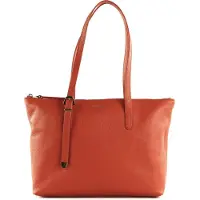 Coccinelle Leren Schoudertas Gleen Handbag Tangerine Lichtrood