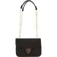 Coccinelle Leren Schoudertas Avondtas Marvin Twist Handbag Bark Bruine