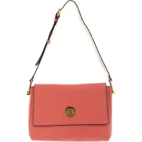 Coccinelle Leren Schoudertas Liya Shoulderbag Geranium / Silk Oranje