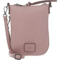 Fredsbruder Leren schoudertas Bestie Essential Bag Powder Rose oud roze