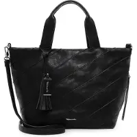 Tamaris Schoudertas Nele Shopper Black Zwart
