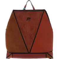 Gabs Leren Vrije tijd rugzak Naoko Momu Sendai Black Shoulder Bag Bruciato Bruine