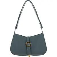 Coccinelle Leren Schoudertas Magalu Handbag Grained Leather Kale Green Groen