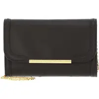 Coccinelle Leren Schoudertas Koppeling Coccinellewyrna Handbag Bark Donkerbruin