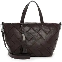 Tamaris Handtas Schoudertas Marike Cityshopper Brown Donkerbruin
