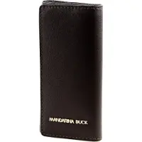 Mandarina Duck Leren Sleutelgeval Luna Key Holder Mole Donkerbruin
