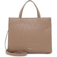Tamaris Schoudertas Julia Shopper Taupe Lichtbruin