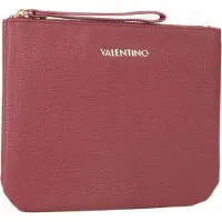 Valentino Toilettas Stereo Re Soft Cosmetic Case Rosso Scuro Donkerrood