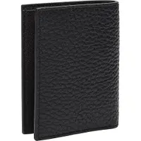Liebeskind berlin Leren Kaarthoes Geri 2 Heavy Pebble Arcie Card Case Black Zwart