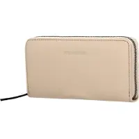 Fredsbruder Leren Portemonnee Hendassa Big Wallet Oat Milk Crème