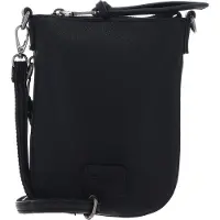 Fredsbruder Leren Schoudertas Bestie Essential Bag Black Zwart