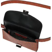 Liebeskind berlin Leren Gordeltas Avondtas Flare Lizard Crossbody Brillant Orange Oranje