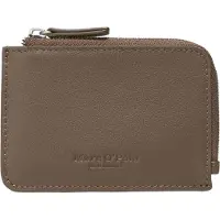 Marc O'Polo Leren Portemonnee Tuure Zip Wallet Dark Nutshell Donkerbruin