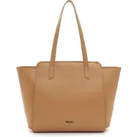 Tamaris Schoudertas met laptopvak Cordula Shopper Beige Lichtbruin