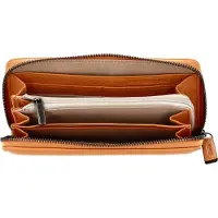 Fredsbruder Leren Portemonnee Hendassa Big Wallet Papaya Abrikoos