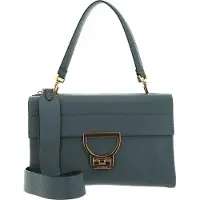 Coccinelle Leren Schoudertas Handtas Arlettis Handbag Kale Green Groen