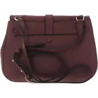 Coccinelle Leren Schoudertas Alegoria Handbag Carruba Bruine