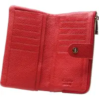 Esquire portemonnee Madison Wallet Red rood