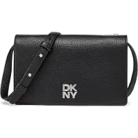 DKNY DKNYvoor vrouwen. R445AH95 Etta tas zwart (OSFA), Casual, Polyurethaan