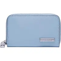 Liebeskind berlin Leren Kaarthoes Jo Francis Calf Card Case Breath Lichtblauw