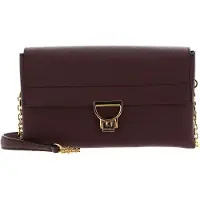 Coccinelle Leren Schoudertas Arlettis Handbag Carruba Bruine