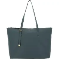 Coccinelle Leren Schoudertas Gleen Handbag Kale Green Groen