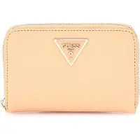 GUESS Portemonnee Laurel SLG Medium Zip Around Wallet Apricot Abrikoos