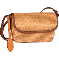 Gabor Schoudertas Eleanor Top Zip Flap Bag Orange Oranje